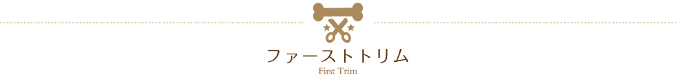 ファーストトリム